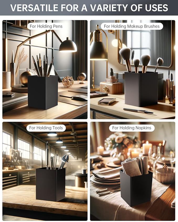Black Kitchen Utensil Holder - Image 6