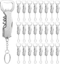 Ziliny 24 Pcs Bottle Opener Keychain Bulk Wine Bottle Beer Opener Keychain by Ziliny