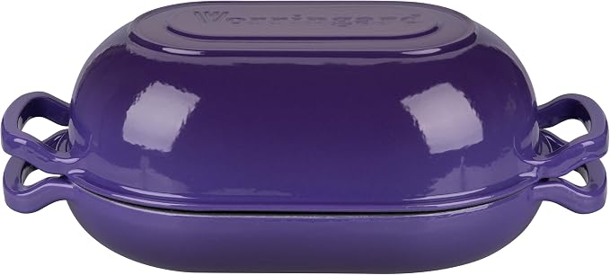 VORRINGARD Enameled Cast Iron Sourdough Bread Oven, Dutch Oven, Loaf Cast Iron - Image 7