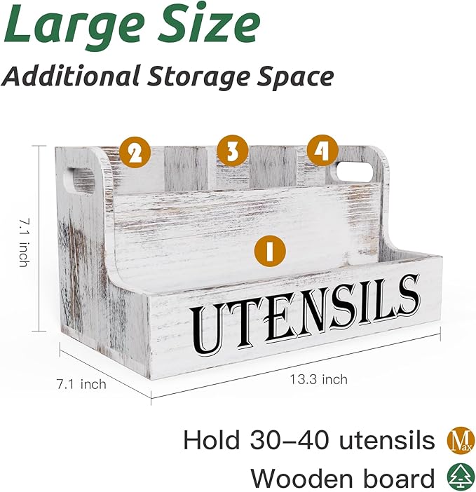 Suli Extra Large Kitchen Utensils Holder - Image 2