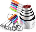 Measuring Cups : U-Taste 18/8 Stainless Steel Measuring Cups and Spoons Set of by U-Taste