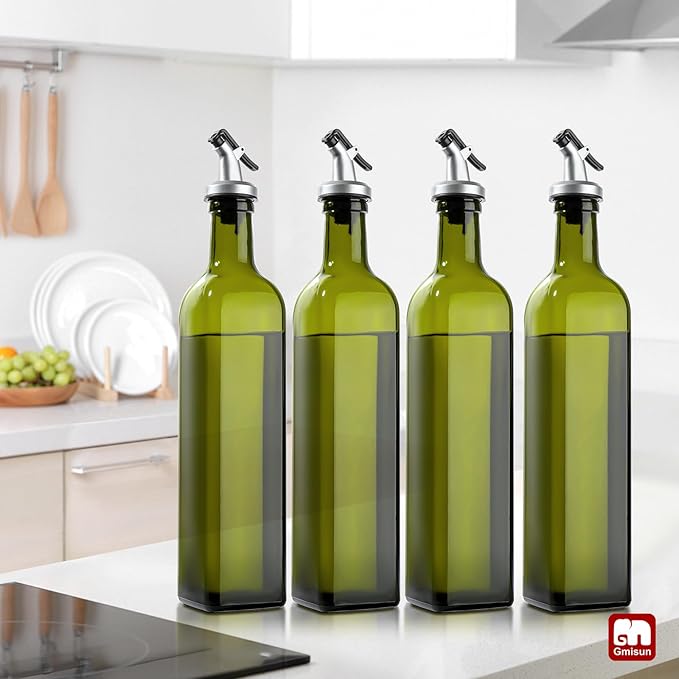 GMISUN Olive Oil Dispenser Bottle 4 Pack, Olive Oil Dispenser - Image 5