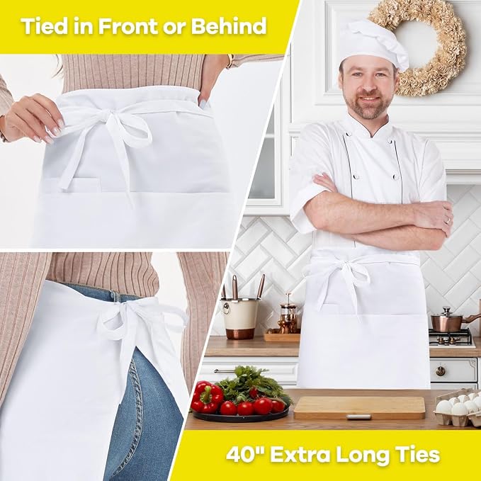 ROTANET Long Server Apron Black - Image 5