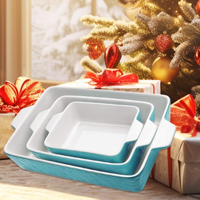 Casserole Dishes for Oven, Ceramic Baking Dishes, Lasagna Pan - Image 9