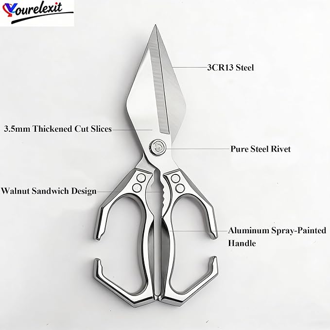 2-Piece Kitchen Scissors Set - Image 3