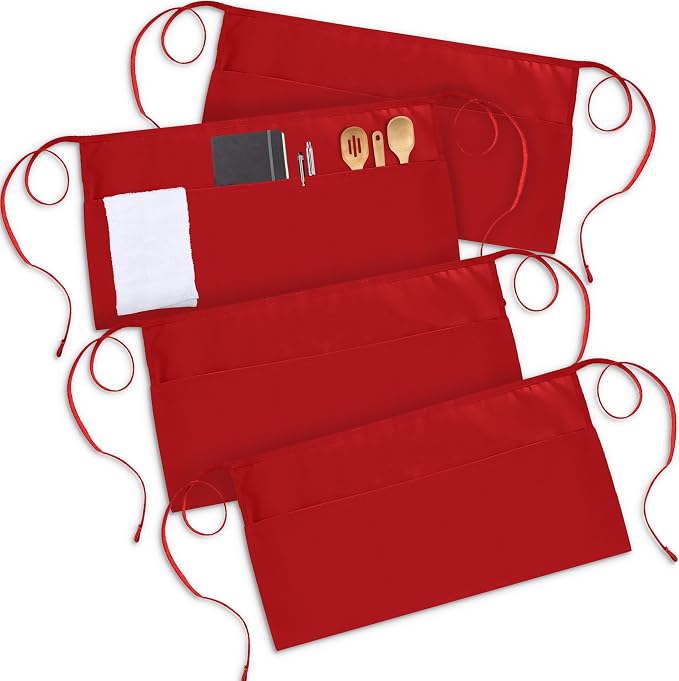 Utopia Wear 4 Pack Server Aprons - Image 6