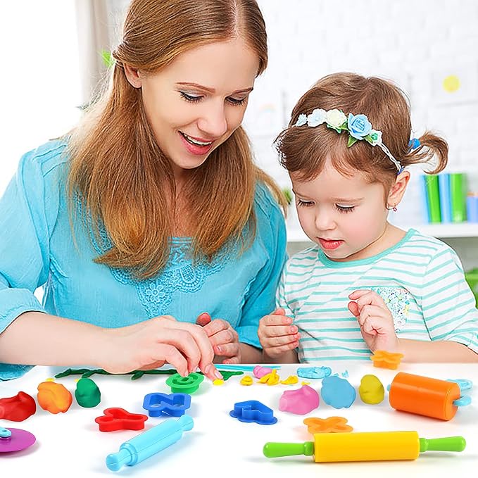 Dough Tools 47 PCS Dough Play Tools Set - Image 5