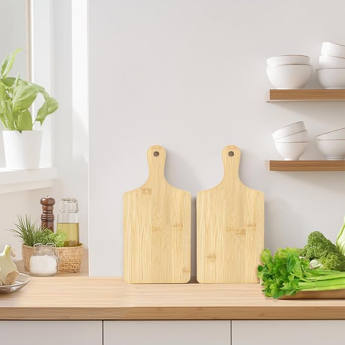 50 PCS Cutting Board Bulk Wood Chopping Board Laser Engraving Serving Board - Image 7