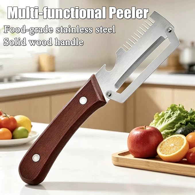 2026 Upgraded Multi-Functional Vegetable Peeler, Premium Vegetable Peeler - Image 2
