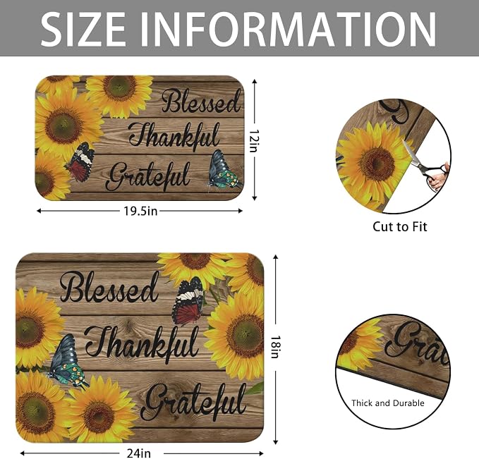 Dish Drying Mat for Kitchen Counter 2 Pack - Image 5