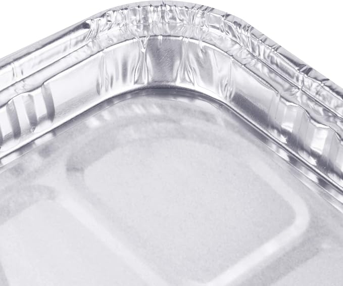 1/4 Size Cookie Sheet Baking Cake Pans l 12.8” x 8.9” Disposable Aluminum Foil - Image 5