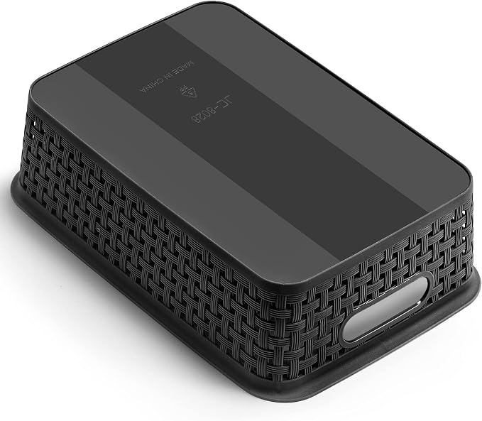 Plastic Storage Baskets, Small Pantry Organization and Storage Bins, Household - Image 4