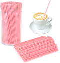 500 Pcs Pink Coffee Stir Sticks Set Coffee Stirrers Holder Acrylic Stir Stick by DLUGOPIS
