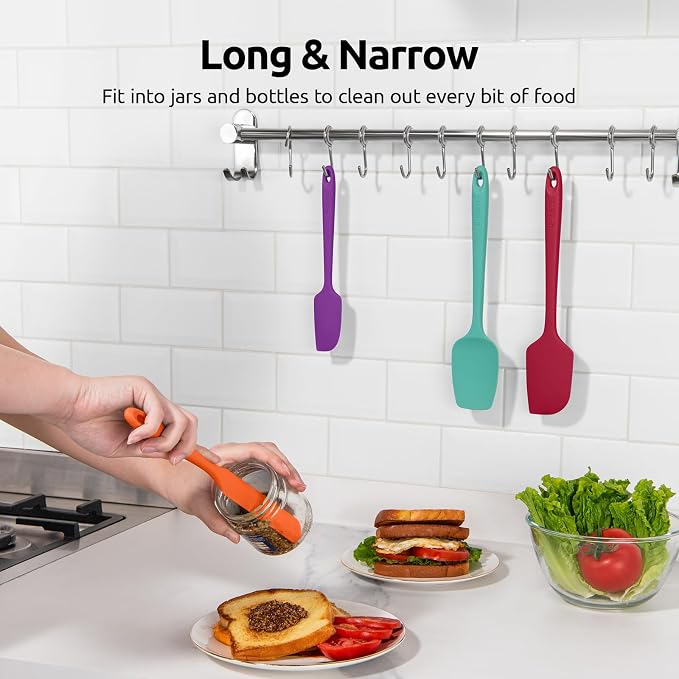 High Heat Resistant Silicone Spatula: U-Taste 600ºF Hot-Proof Food Grade Rubber - Image 9