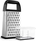 Urbanstrive Cheese Grater With Container Box Grater Stainless Steel Graters by Urbanstrive