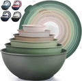Zulay Kitchen 12 Piece Plastic Mixing Bowls by ZulayKitchen