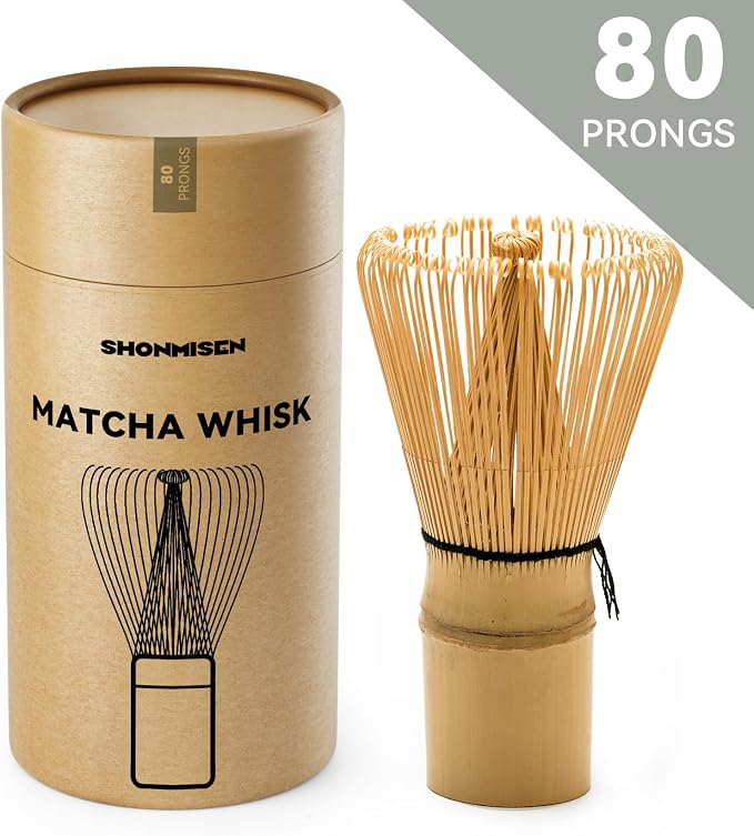 Bamboo Matcha Whisk 80/100/120 Prong, Traditional Japanese Chasen Matcha - Image 7