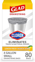 Glad Drawstring Trash Bags by GladTrashFoodStorage