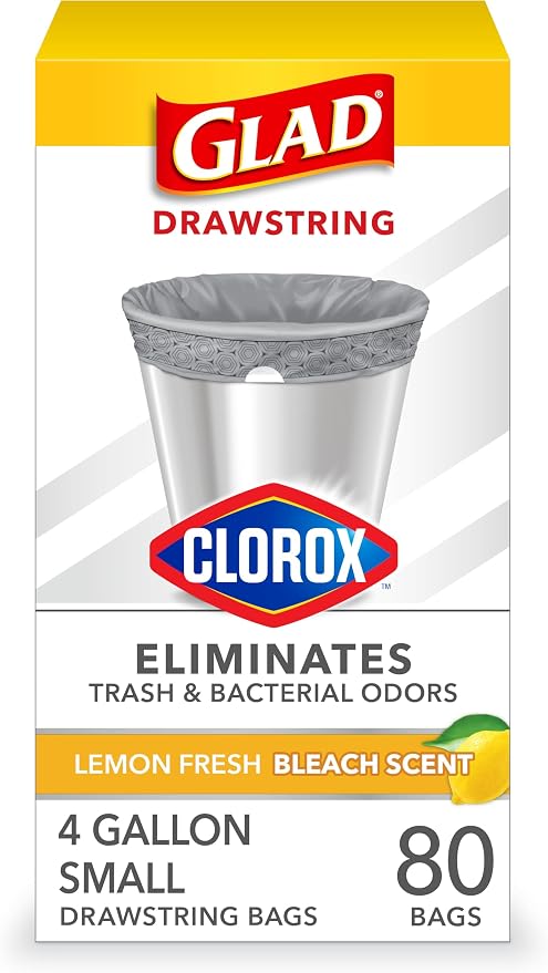 Glad Drawstring Trash Bags by GladTrashFoodStorage