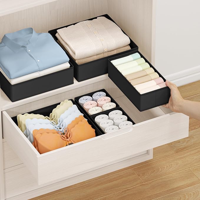 DIMJ Drawer Organizer Clothes Storage - Image 5