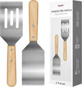 2 Pieces Stainless Steel Spatula Set, Metal Spatula by AmyFei
