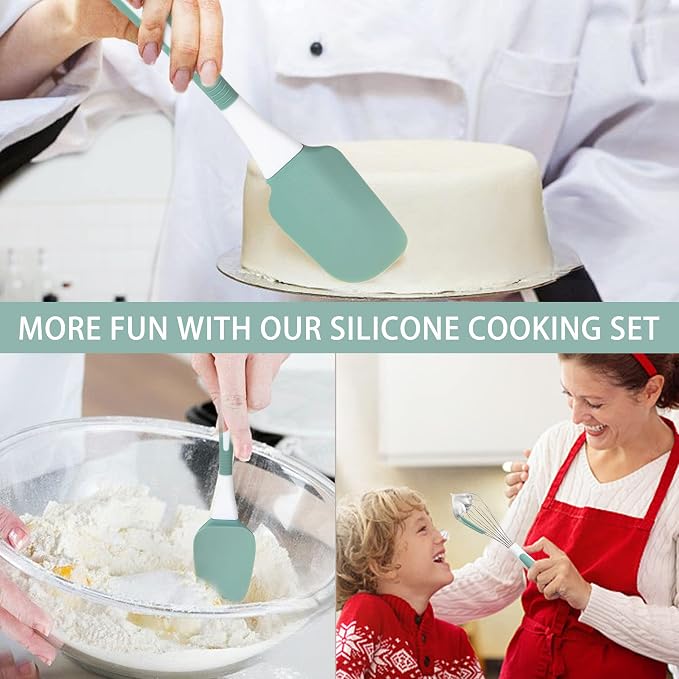 Silicone Kitchen Cooking Utensils Set Heat Resistant, Silicone Cooking Utensils - Image 5
