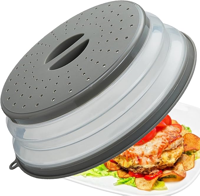Microwave Splatter Cover Vented by XGHJ