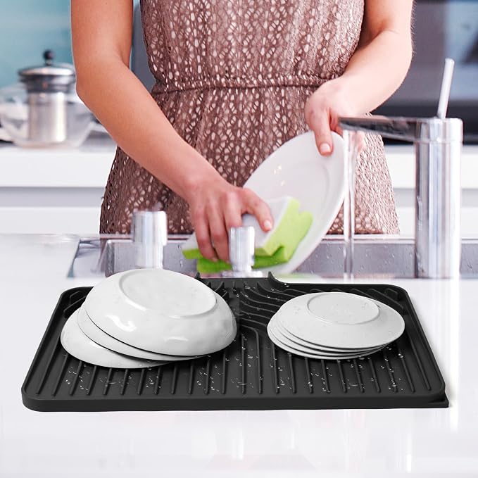 Dish Drying Mat for Kitchen Counter, - Image 8