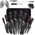 FULLHI Knife Set, Premium German Stainless Steel chef Knife Set by ExpertForPortableAndButcherKnifeSet