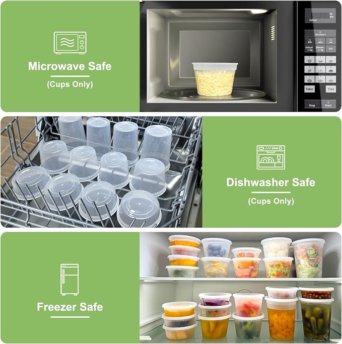 Dipoo 60 Sets Deli Containers - Image 5