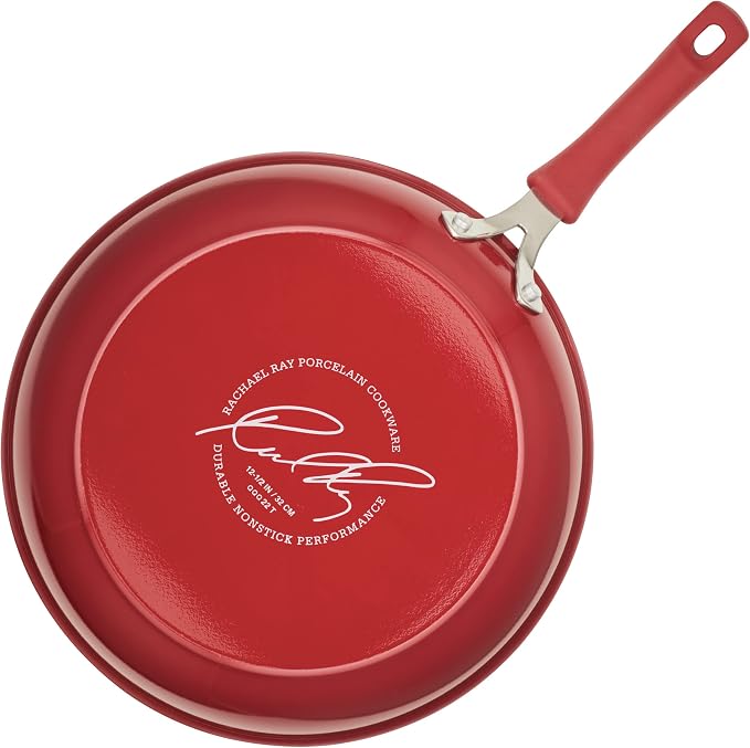Rachael Ray Cook + Create Nonstick Frying Pan/Skillet, 12.5 Inch - Image 4