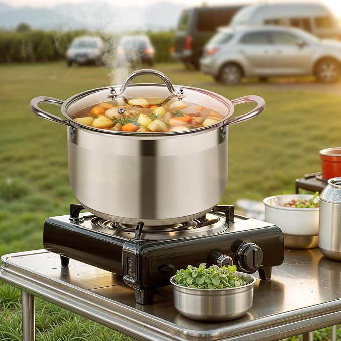 Kirecoo Stainless Steel Stock Pot - Image 5