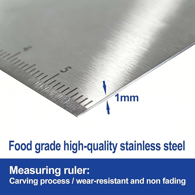 Professional Dough Cutter & Bench Scraper - Image 4