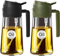 YARRAMATE 2Pcs 16oz/470ml Glass Olive Oil Sprayer by YARRAMATE
