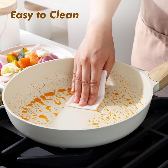 SENSARTE Ceramic Nonstick Frying Pan Skillet - Image 7