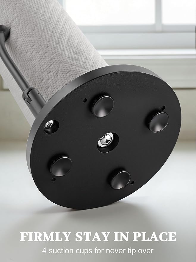 SMARTAKE Paper Towel Holder, Paper Towel Dispenser Standing Weighted Base Non - Image 7