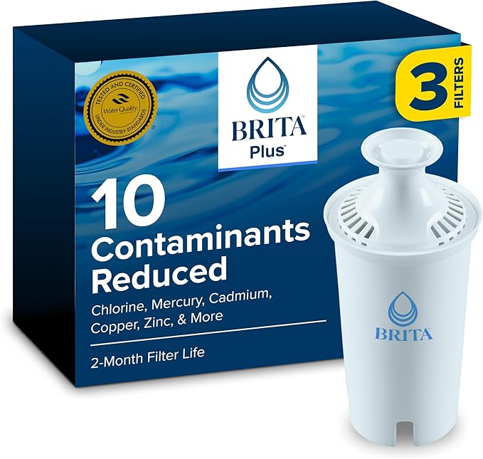 Brita Plus Water Filter, High-Density Replacement Filter by Brita