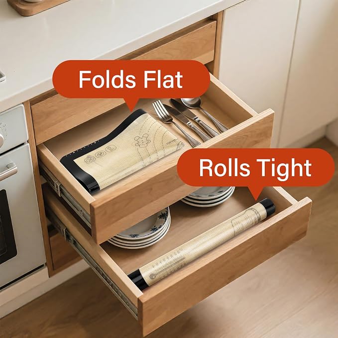 Silicone Baking Mat with Recipes, Silicone Mat - Image 6