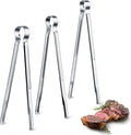 Chengu 3 Pieces 8.7 Inch, 11.7inch Kitchen Tongs Set Stainless Steel Tongs by CHENGU