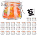 Small Glass Jars With Airtight Lids, Glass Spice Jars 5 oz, Maosn Jars With by Encheng