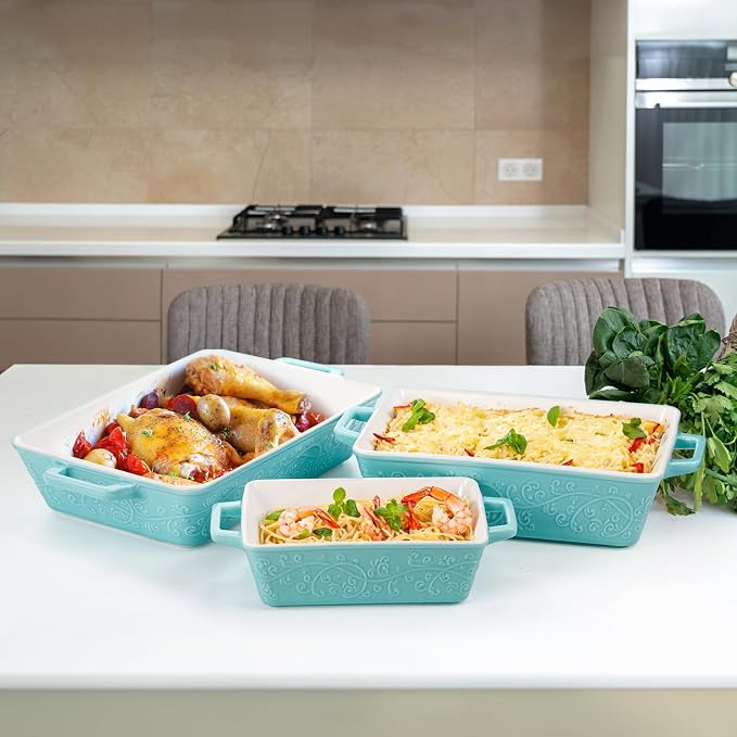 Okllen Set of 3 Casserole Dishes - Image 8