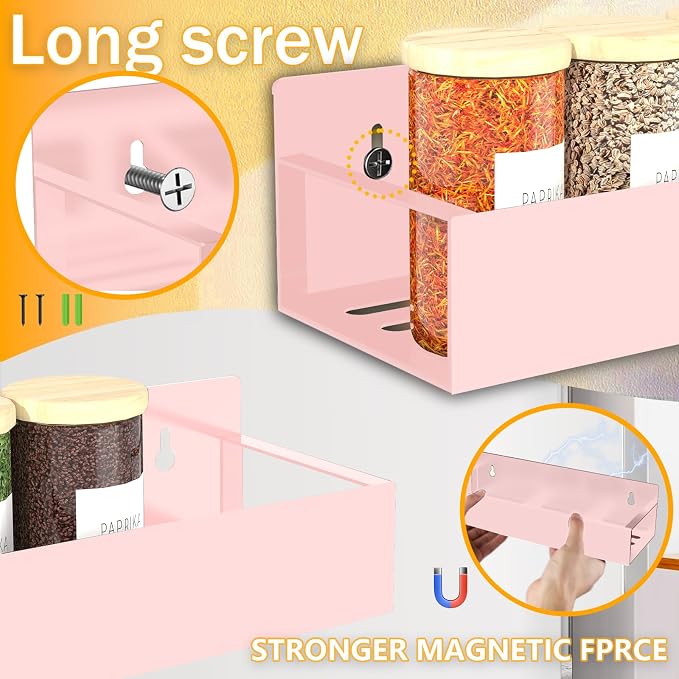 SMRCAD Magnetic Spice Rack Organizer - Image 6