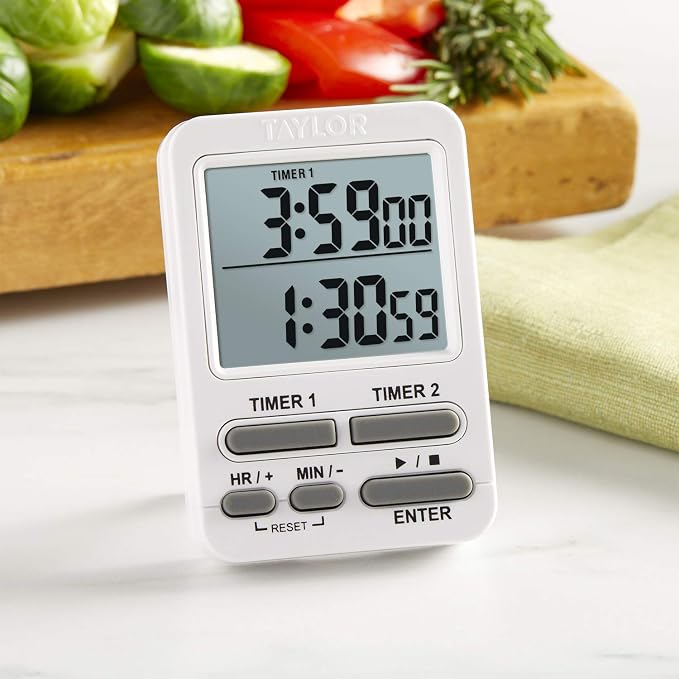 Taylor Dual Event Digital Timer w/Clock - Image 2