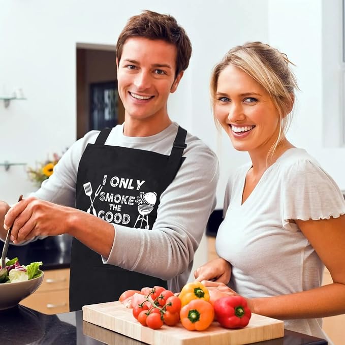 ONFAON Funny Apron for Men Women, Father's Day Gifts, Gifts for Mom, Birthday - Image 2