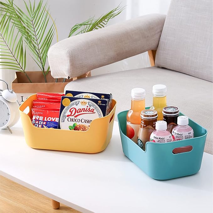 OWill 12-Pack Mixed Plastic Storage Bins and Baskets - Image 6