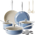 Redchef Ceramic Nonstick Cookware Set, Induction Cookware by Redchef