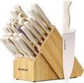 Knife Set, Astercook 22-Piece Kitchen Knife Set by Astercook