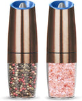 Gravity Electric Salt And Pepper Grinder Set, Automatic Salt And Pepper Grinder by KIARYUOLL
