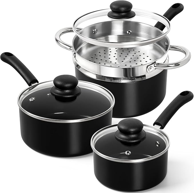 MICHELANGELO Nonstick Saucepan by Michelangelo