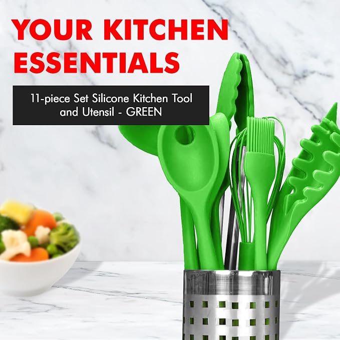 Chef Craft Premium Utensil Set Kitchen, 11 Piece Set - Image 2